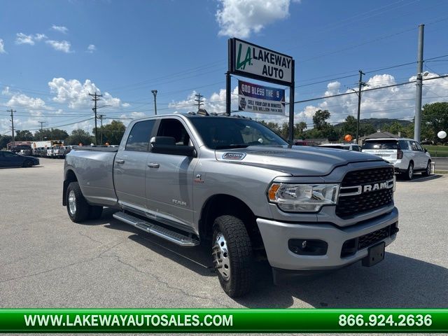 Billet Silver Metallic Clearcoat 2022 RAM 3500 Pickup Truck Four-Wheel Drive 6-Speed Automatic
