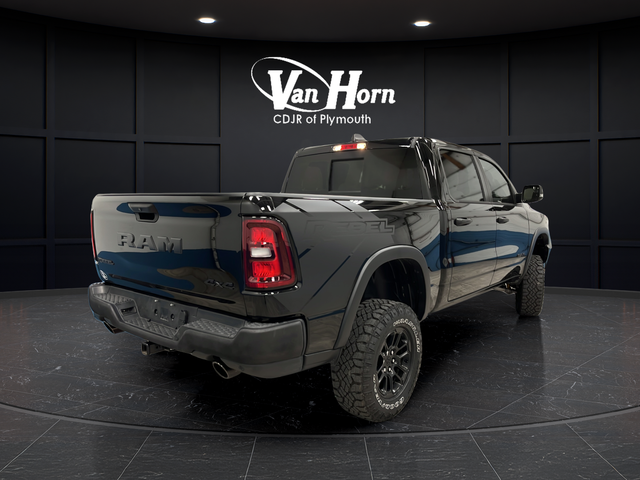 Used 2025 Diamond Black Crystal Pearlcoat Ram Rebel image 7