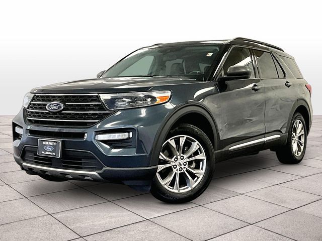 2022 Ford Explorer XLT Blue at South Hills CDJR