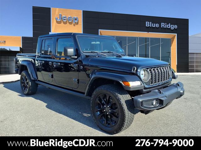 Black Clearcoat 2025 Jeep Gladiator Pickup Truck Four-Wheel Drive 8-Speed Automatic