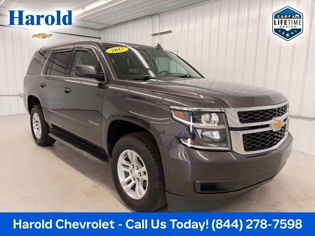 Gray (Tungsten Metallic) 2017 Chevrolet Tahoe LS 4WD SUV / Crossover Four-Wheel Drive 6-Speed Automatic Overdrive