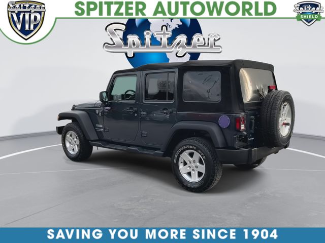 Used 2018 Black Jeep Unlimited Sport image 6