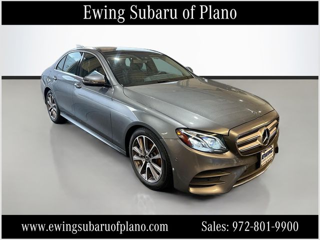 Selenite Gray Metallic 2018 Mercedes-Benz E-Class E 400 4MATIC Sedan AWD Sedan All-Wheel Drive 9-Speed Automatic