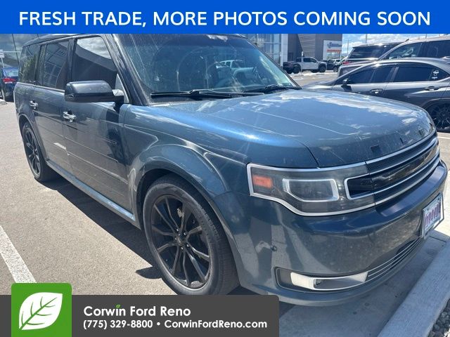 Blue Metallic 2016 Ford Flex SUV / Crossover All-Wheel Drive 6-Speed Automatic
