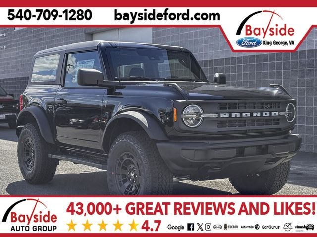 Shadow Black 2026 Ford Bronco SUV / Crossover Four-Wheel Drive Automatic