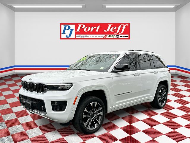 Bright White Clearcoat 2023 Jeep Grand Cherokee Overland 4WD SUV / Crossover Four-Wheel Drive 8-Speed Automatic