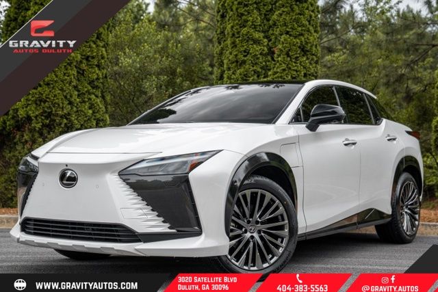 White Pearl 2023 Lexus RZ 450e Luxury AWD SUV / Crossover All-Wheel Drive Automatic
