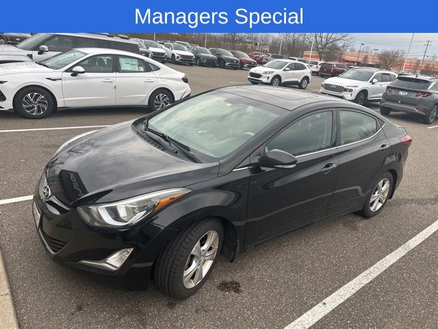 Black Diamond 2016 Hyundai Elantra Value Edition FWD Sedan Front-Wheel Drive 6-Speed Automatic