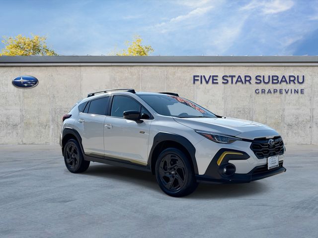 Crystal White Pearl 2024 Subaru Crosstrek SUV / Crossover All-Wheel Drive Continuously Variable Transmission