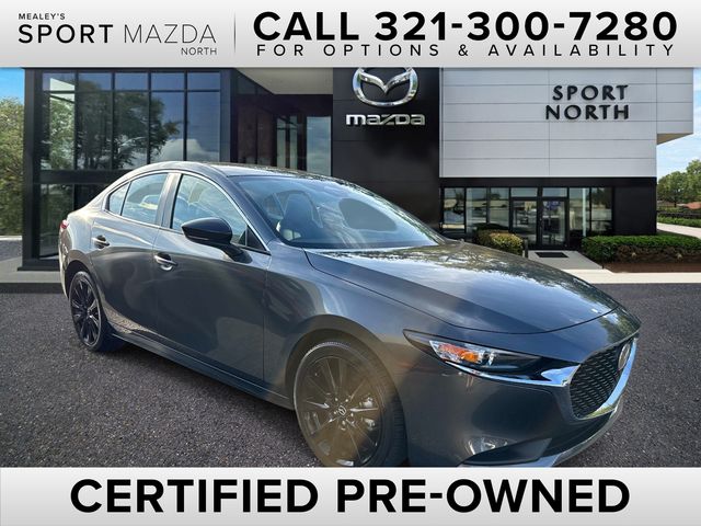 Machine Gray Metallic 2025 Mazda MAZDA3 2.5 S Select Sport FWD Sedan Front-Wheel Drive 6-Speed Automatic