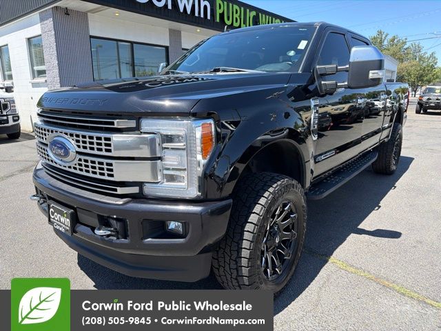 Black Metallic 2019 Ford F-250 Super Duty Pickup Truck Four-Wheel Drive 6-Speed Automatic