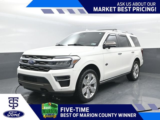 White Metallic 2024 Ford Expedition SUV / Crossover Four-Wheel Drive Automatic