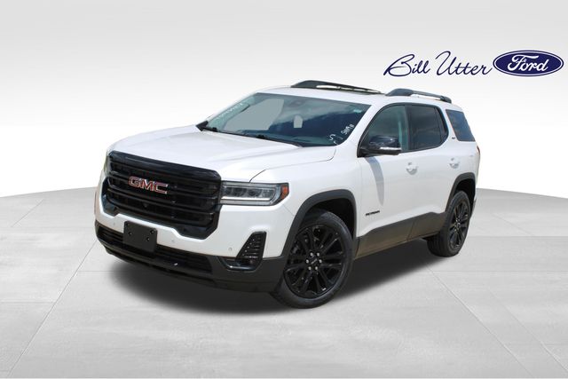 White Frost Tricoat 2023 GMC Acadia SLT AWD SUV / Crossover Four-Wheel Drive 9-Speed Automatic