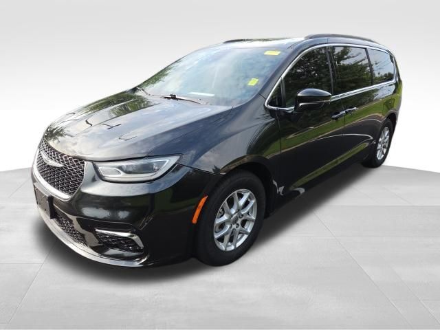 Brilliant Black Crystal Pearlcoat 2022 Chrysler Pacifica Minivan Front-Wheel Drive 9-Speed Automatic