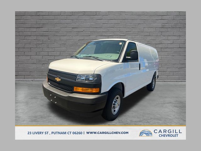 Summit White 2026 Chevrolet Express Cargo Van Rear-Wheel Drive 