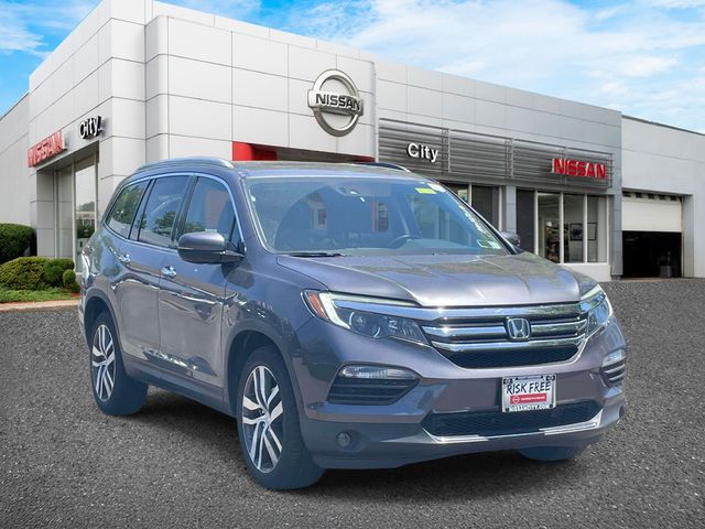 Gray 2016 Honda Pilot Elite AWD SUV / Crossover All-Wheel Drive 9-Speed Automatic