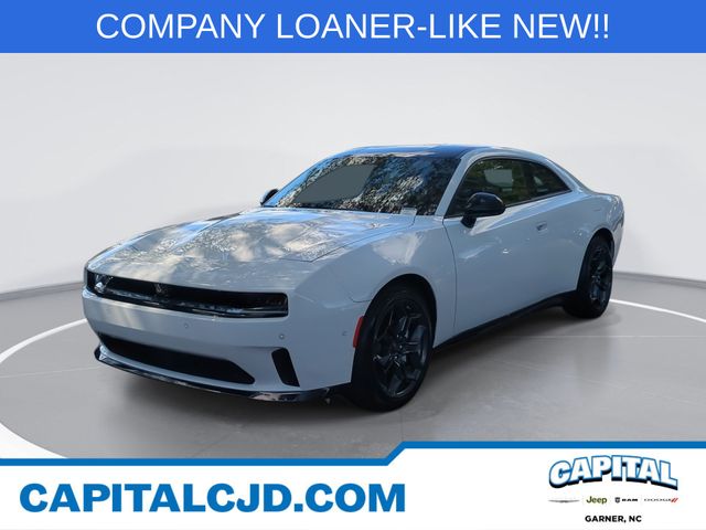 Bright White Clearcoat 2025 Dodge Charger Daytona Coupe All-Wheel Drive 1-Speed Automatic