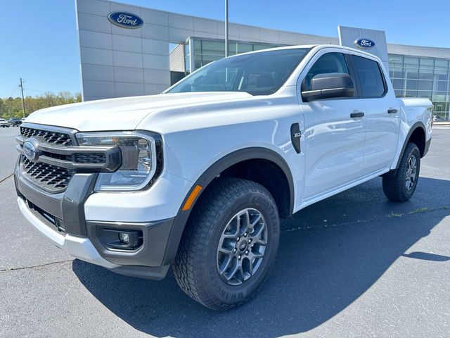 Oxford White 2026 Ford Ranger XLT SuperCrew 4WD Pickup Truck Four-Wheel Drive Automatic