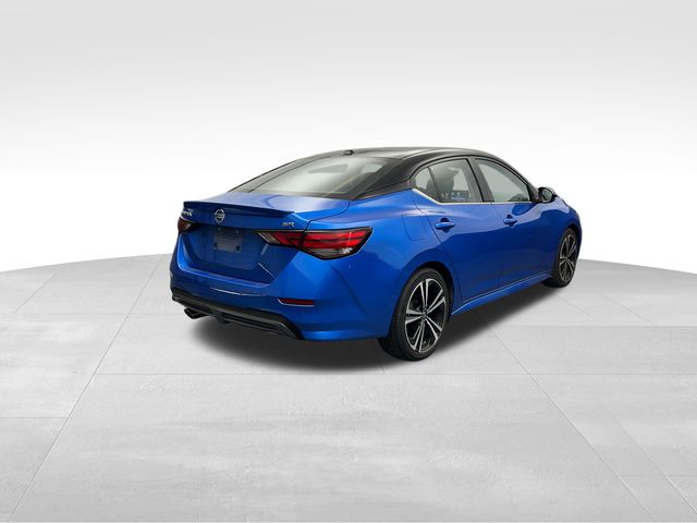 2022 Electric Blue Metallic/Super Black Nissan Sentra SR FWD Sedan