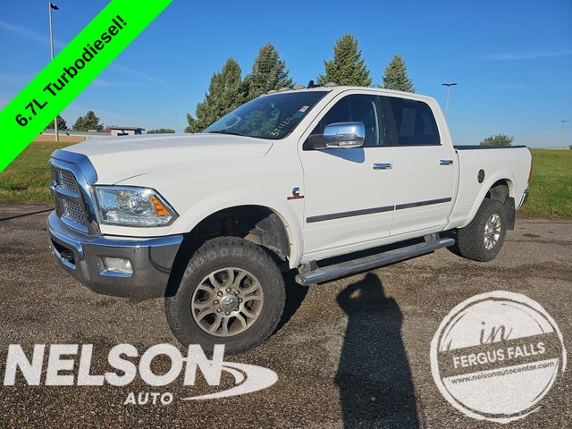 Bright White Clearcoat 2015 RAM 2500 Pickup Truck Four-Wheel Drive 6-Speed Automatic