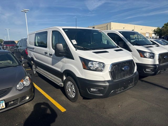 Oxford White 2025 Ford Transit Cargo Van Rear-Wheel Drive