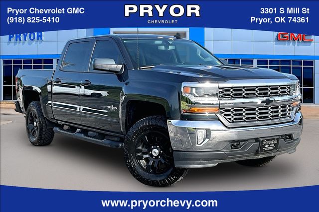 Gray (Graphite Metallic) 2018 Chevrolet Silverado 1500 Pickup Truck Four-Wheel Drive 6-Speed Automatic Overdrive