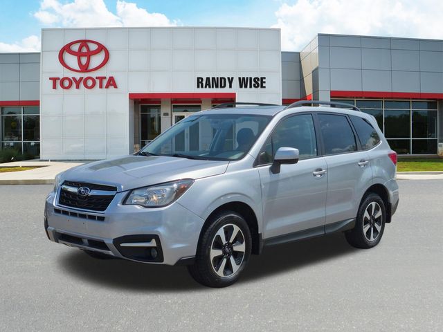 Ice Silver Metallic 2018 Subaru Forester SUV / Crossover All-Wheel Drive Continuously Variable Transmission