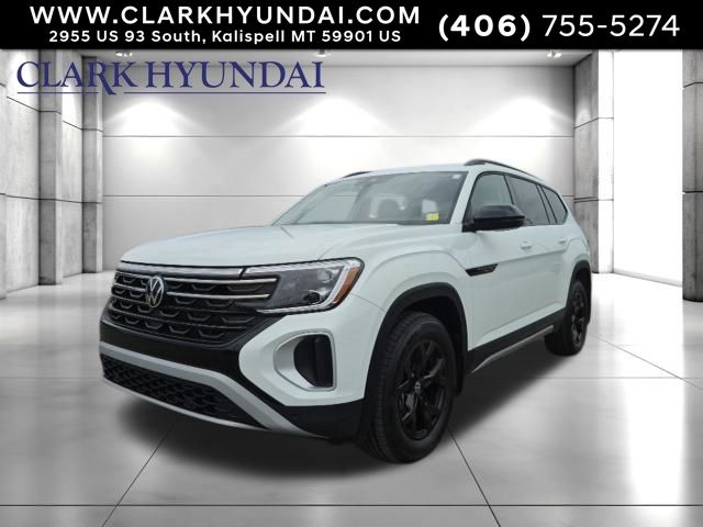 White 2025 Volkswagen Atlas SUV / Crossover All-Wheel Drive 8-Speed Automatic
