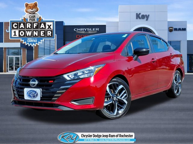 Red (Scarlet Ember Tintcoat) 2024 Nissan Versa Sedan Front-Wheel Drive Continuously Variable Transmission