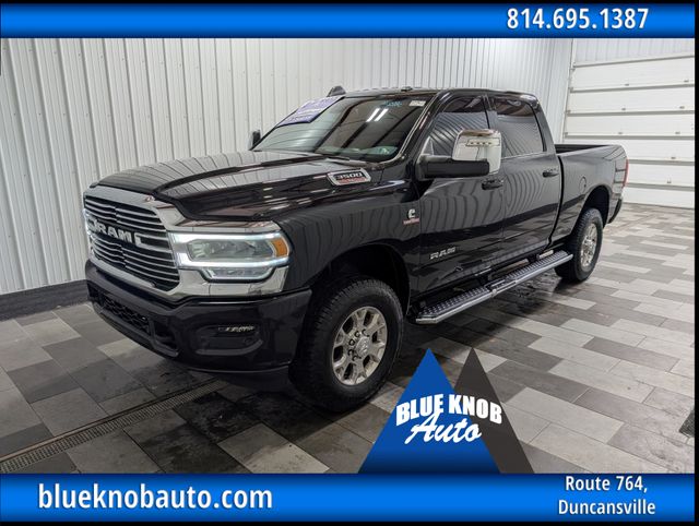 Diamond Black Crystal Pearlcoat 2024 RAM 3500 Pickup Truck Four-Wheel Drive 6-Speed Automatic