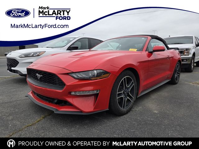 Race Red 2020 Ford Mustang Convertible Rear-Wheel Drive Automatic
