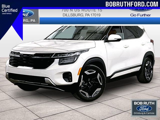 2024 Kia Seltos SX White at South Hills Kia