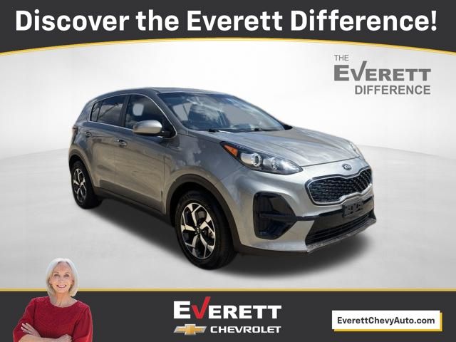 Steel Gray 2020 Kia Sportage SUV / Crossover Front-Wheel Drive 6-Speed Automatic Overdrive