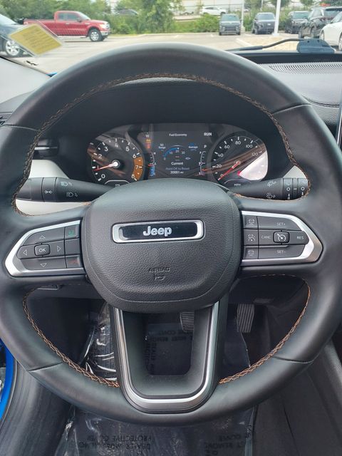 Used 2022 Laser Blue Jeep Limited image 29