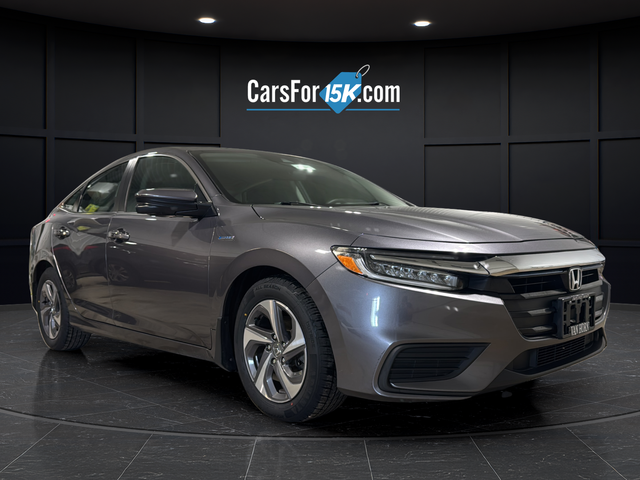 Gray (Modern Steel Metallic) 2019 Honda Insight EX Sedan FWD Sedan Front-Wheel Drive Continuously Variable Transmission