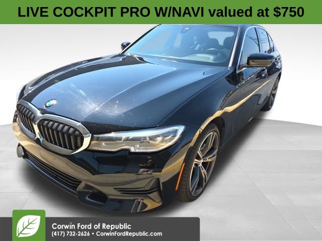 Jet Black 2022 BMW 3 Series 330i xDrive AWD Sedan All-Wheel Drive 8-Speed Automatic