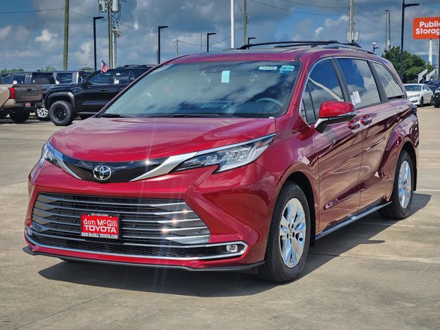 2026 Toyota Sienna Limited Red at Community Toyota