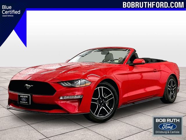2018 Ford Mustang EcoBoost Premium Red at Bob Ruth Ford