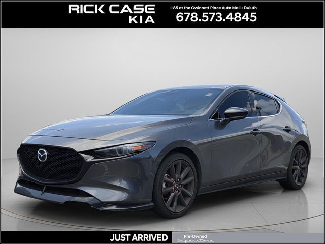 Machine Gray Metallic 2021 Mazda MAZDA3 Premium Plus Hatchback AWD Hatchback All-Wheel Drive 6-Speed Automatic
