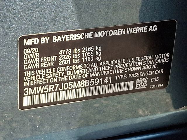2021 BMW 3 Series 330i xDrive Blue at Auto Express Mitsubishi