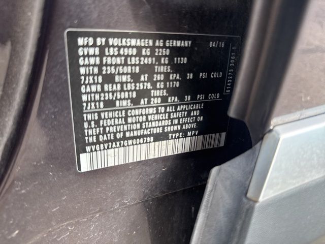 2016 Gray Volkswagen Tiguan SE AWD SUV