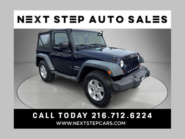 True Blue Pearlcoat 2013 Jeep Wrangler Sport 4WD SUV / Crossover Four-Wheel Drive 5-Speed Automatic