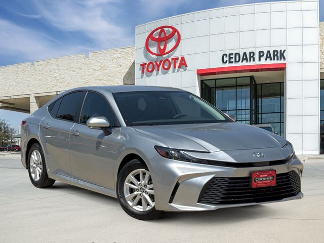Celestial Silver Metallic 2025 Toyota Camry Sedan Front-Wheel Drive Continuously Variable Transmission