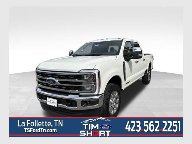 Star White Metallic Tri-Coat 2026 Ford F-250 Super Duty Pickup Truck Four-Wheel Drive Automatic