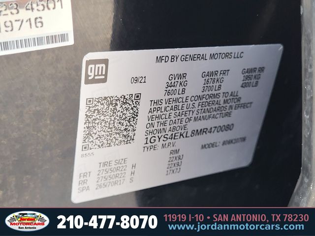 Used Car 2021 Cadillac Escalade  Sport For Sale Under $60,000 In San Antonio, Texas