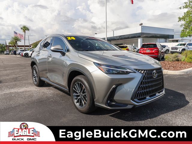 Silver 2024 Lexus NX Hybrid 350h Premium AWD SUV / Crossover All-Wheel Drive Continuously Variable Transmission