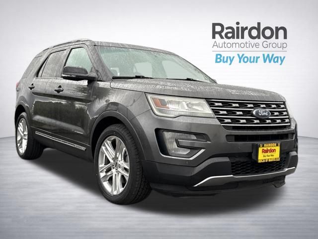 Gray (Magnetic Metallic) 2016 Ford Explorer SUV / Crossover Front-Wheel Drive 6-Speed Automatic