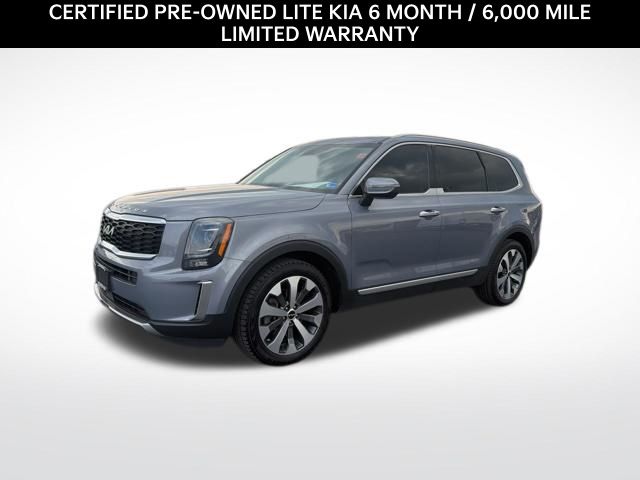 Everlasting Silver 2022 Kia Telluride S AWD SUV / Crossover All-Wheel Drive 8-Speed Automatic
