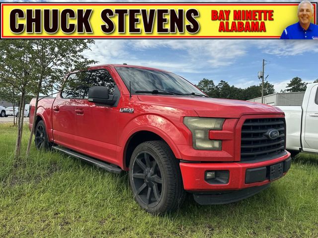 Race Red 2015 Ford F-150 Pickup Truck 4X2 6-Speed Automatic