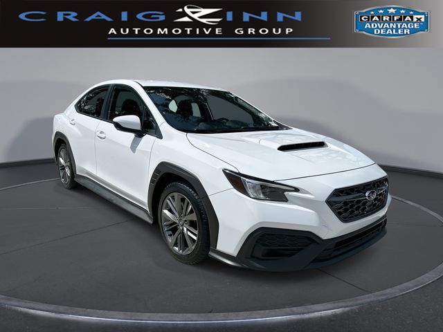 Ceramic White 2023 Subaru WRX Sedan All-Wheel Drive 6-Speed Manual
